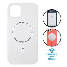 Capa iPhone 12 Pro Max - Padrão Magsafe Branca